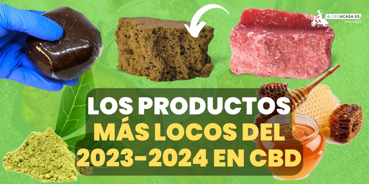 ¿Cuáles son los productos más originales de CBD del 2023 entrando en el 2024?