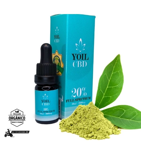Aceite CBD 20% - Yoil CBD Té Verde