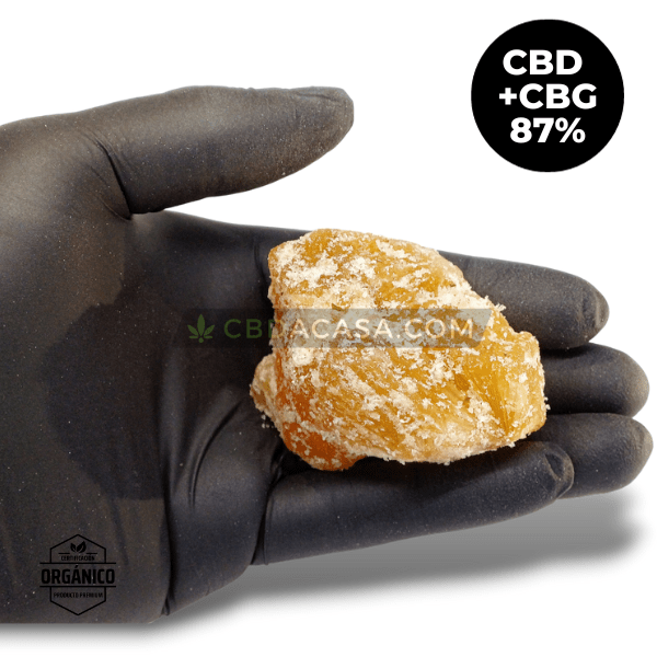 Extracción CBD Crumble 87%