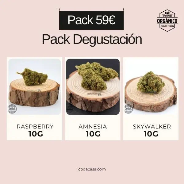 Pack Flores CBD Degustación
