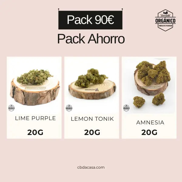 Pack Sweet - Flores CBD dulces en oferta por 99€