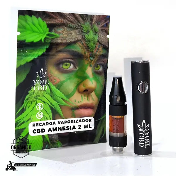 Vaporizador CBD con recarga