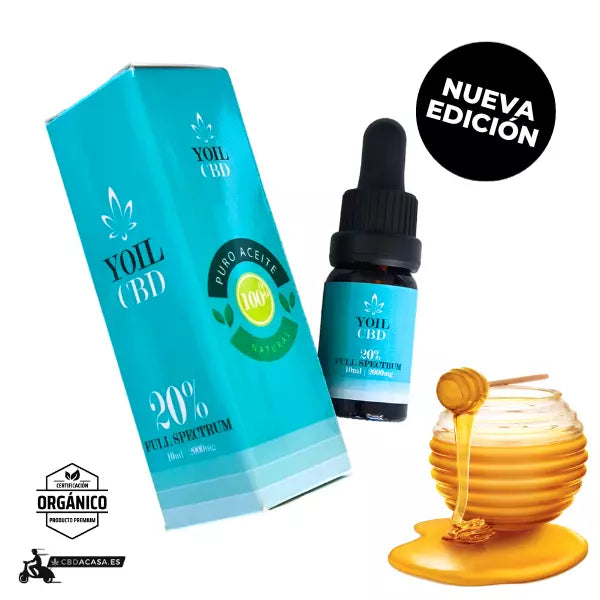 Aceite CBD full spectrum 20% - Yoil CBD miel