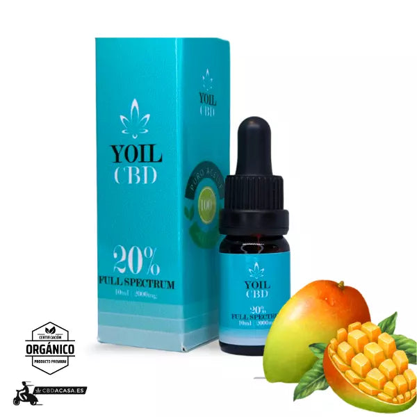 Aceite Yoil CBD mango | 20% de CBD