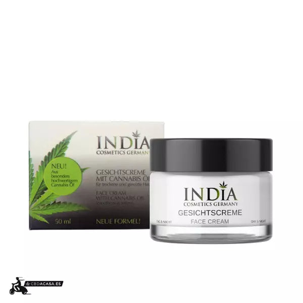 Crema facial de cáñamo - día y noche