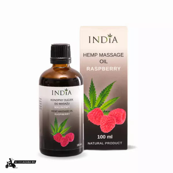 Aceite de masaje con cannabis