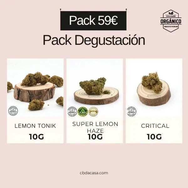 Pack Flores CBD Degustación