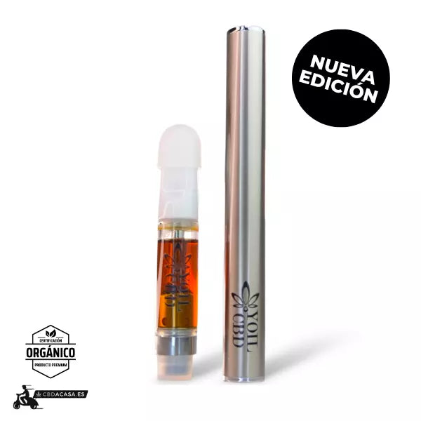 Pluma de CBD Yoil con recarga de CBD Amnesia 2 ml
