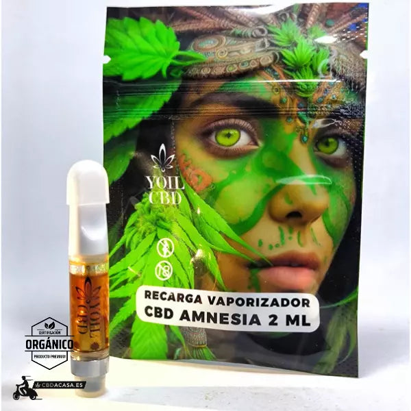 Recarga vaporizador CBD Amnesia Cartridge 🆕