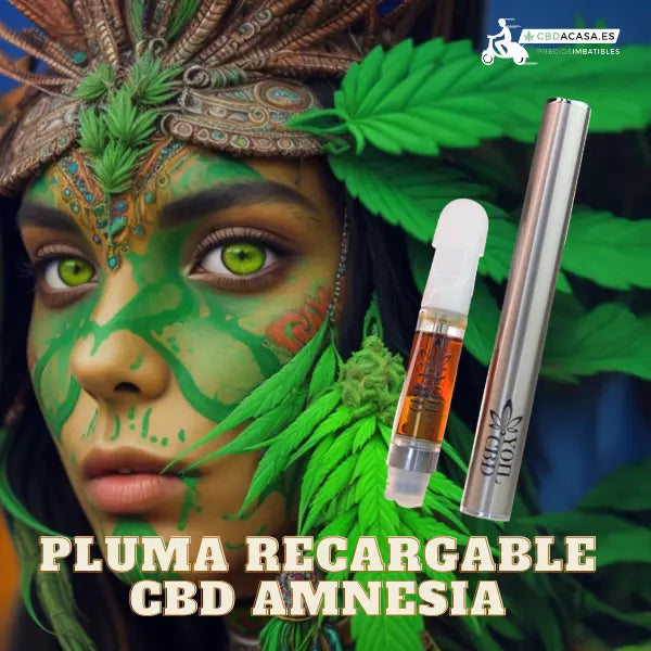 Pluma de CBD Yoil con recarga de CBD Amnesia 2 ml 🆕