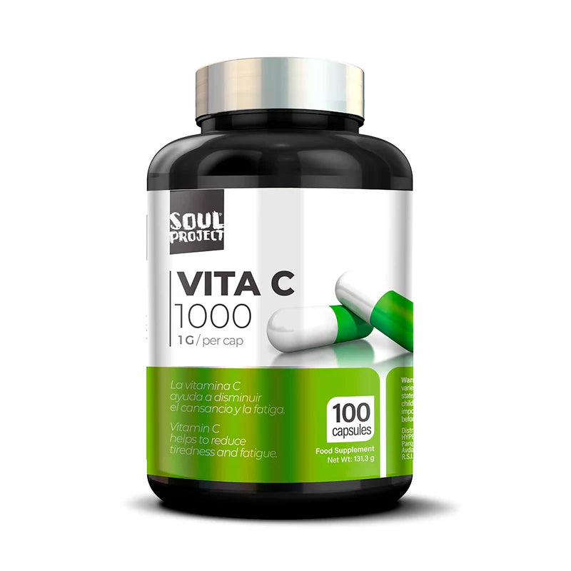 Vitamina C | Alta Dosis 1000 mg | 100 cápsulas