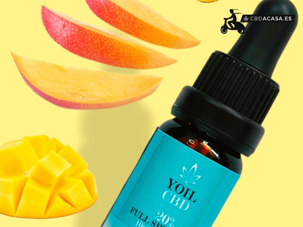Aceite Yoil CBD mango | 20% de CBD