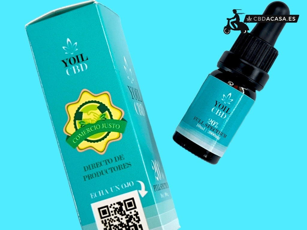 Aceite Yoil CBD mango | 20% de CBD