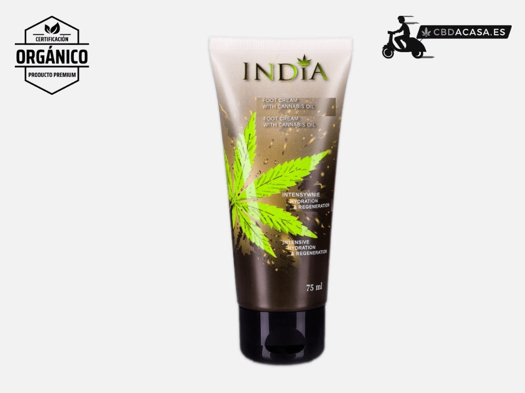 Bálsamo para los pies con aceite de cáñamo