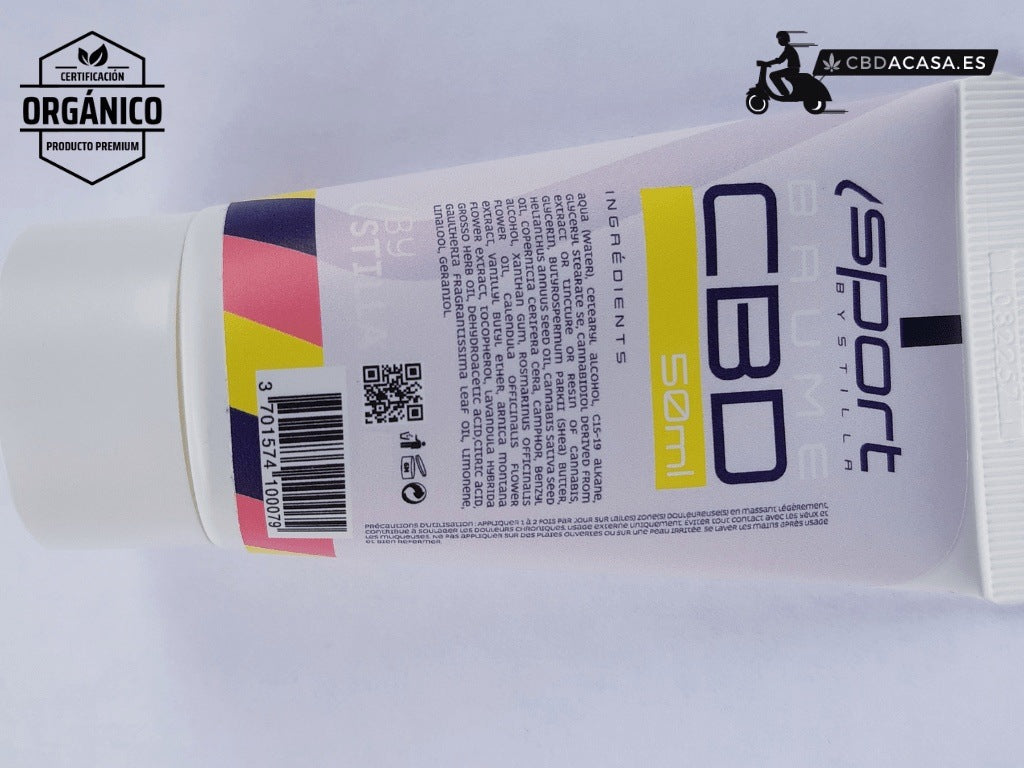 Gel CBD Sport para calmar dolores musculares