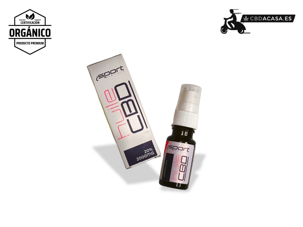 Aceite en Spray de CBD Sport MCT coco | 20% de CBD