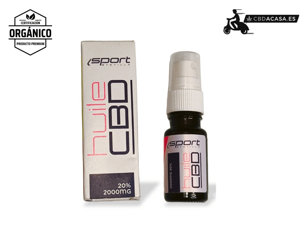 Aceite en Spray de CBD Sport MCT coco | 20% de CBD