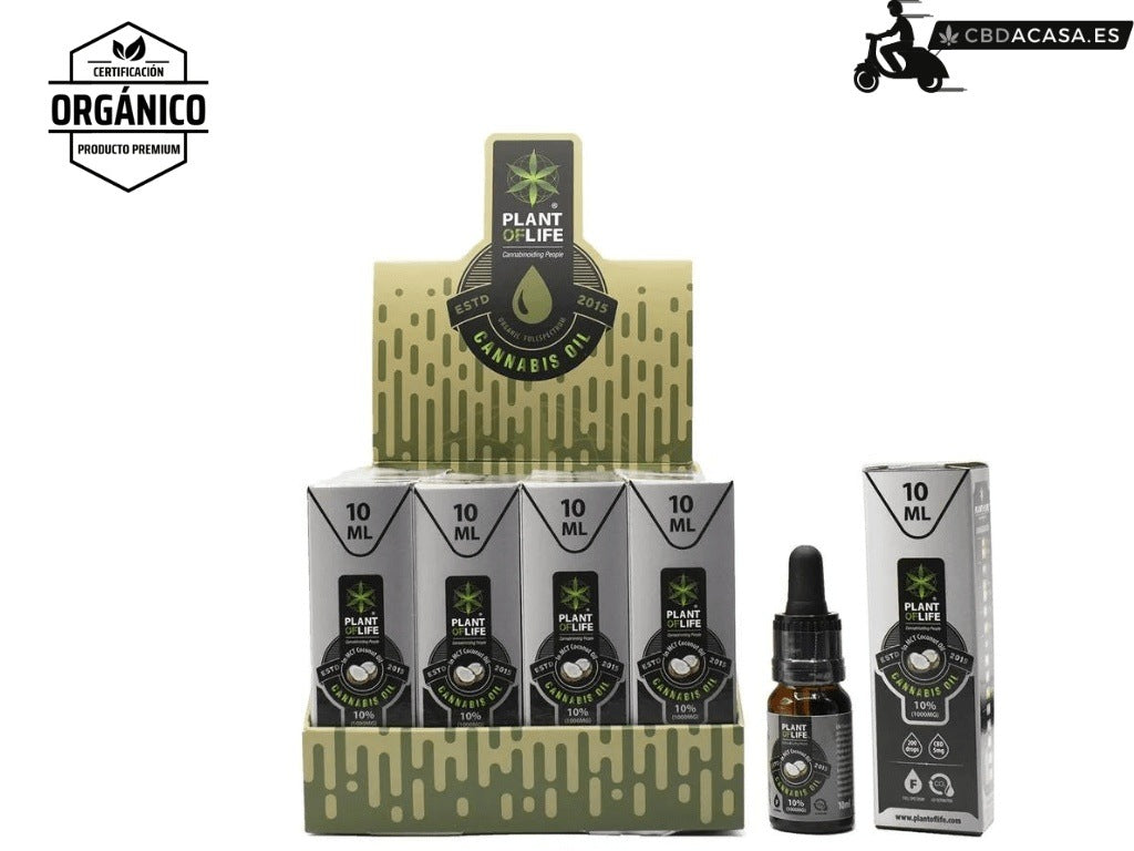 Aceite de coco - 10% CBD Full Spectrum