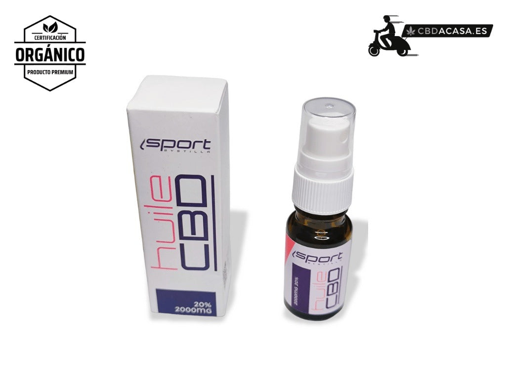 Aceite en Spray de CBD Sport MCT coco | 20% de CBD