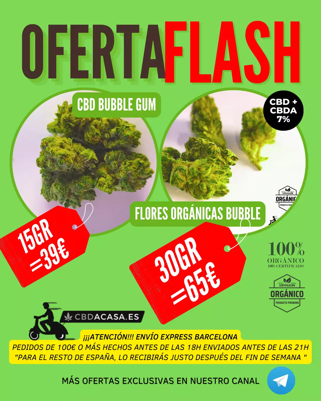 Oferta CBD Flash Bubble Gum