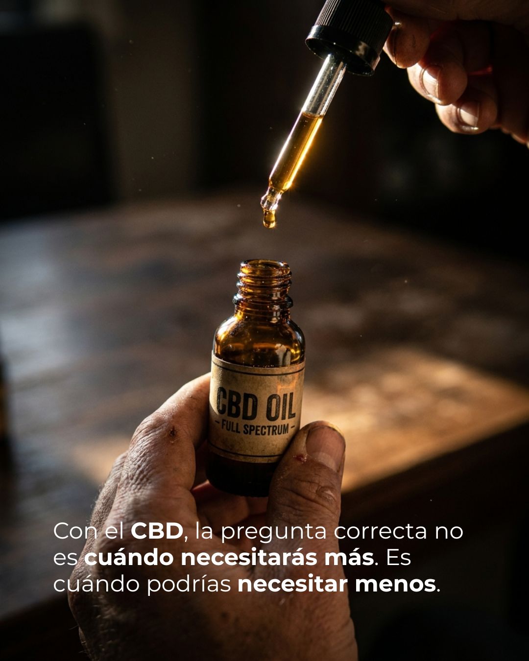 CBD y tolerancia: por qué con el tiempo podrías necesitar menos, no más