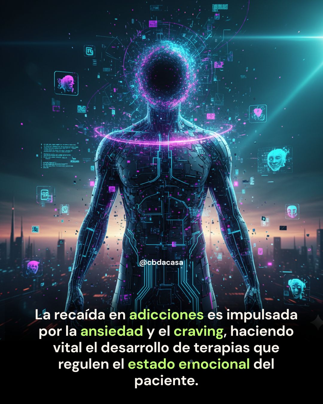 CBD, antiestrés, tratamiendo adicciones