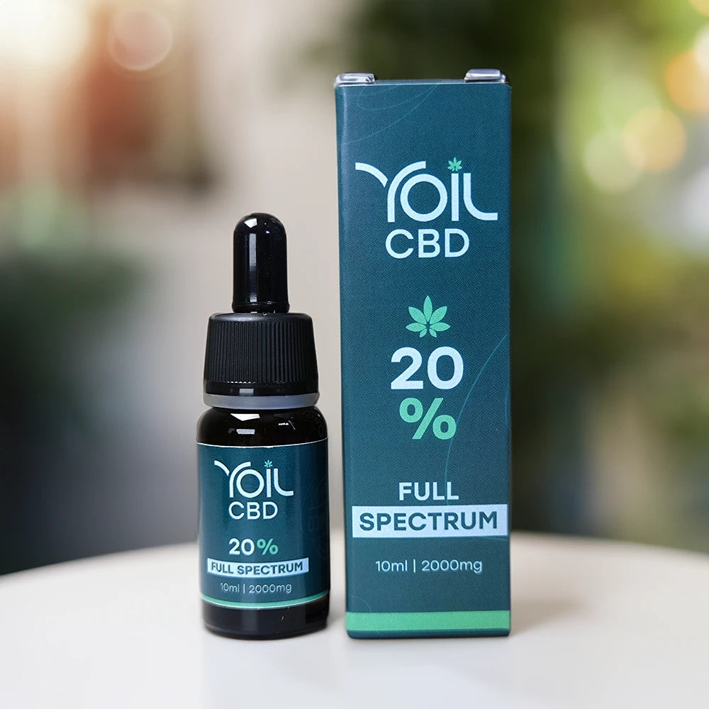 Aceite de Yoil CBD Full Spectrum natural | 20% de CBD