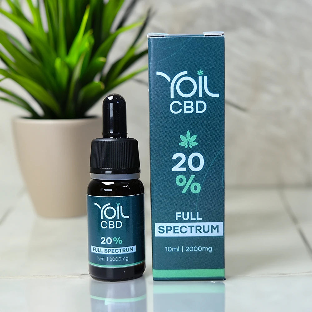 Aceite de Yoil CBD Full Spectrum natural | 20% de CBD