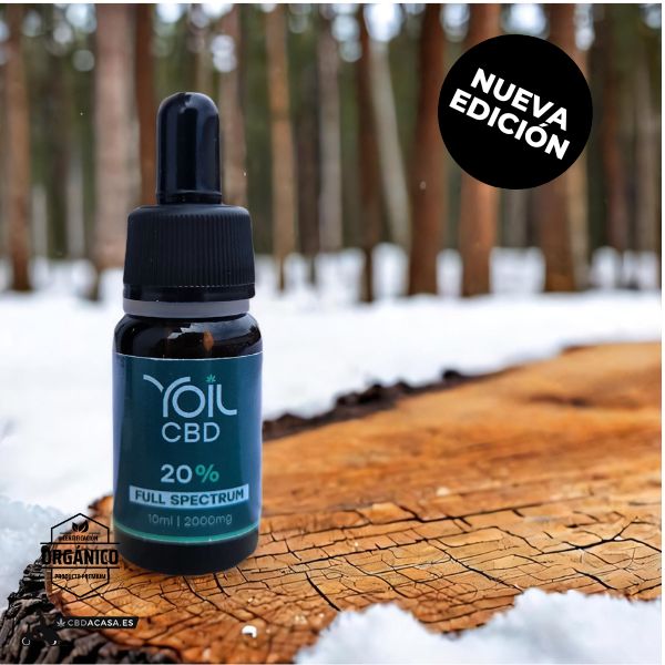 Aceite de Yoil CBD Full Spectrum natural | 20% de CBD