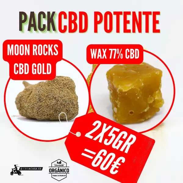Pack Moonrocks CBD + Wax