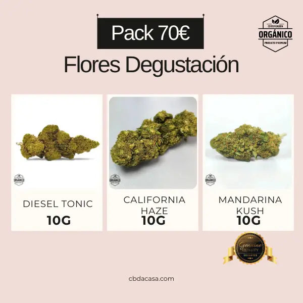 Pack Flores CBD en oferta online