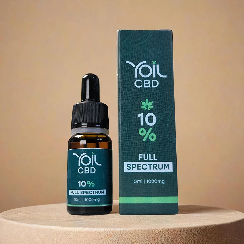 Aceite de Yoil CBD Full Spectrum natural | 10% de CBD