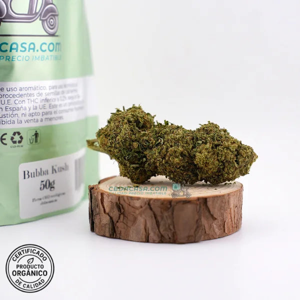 Flores CBD Bubba Kush - Cultivo Orgánico