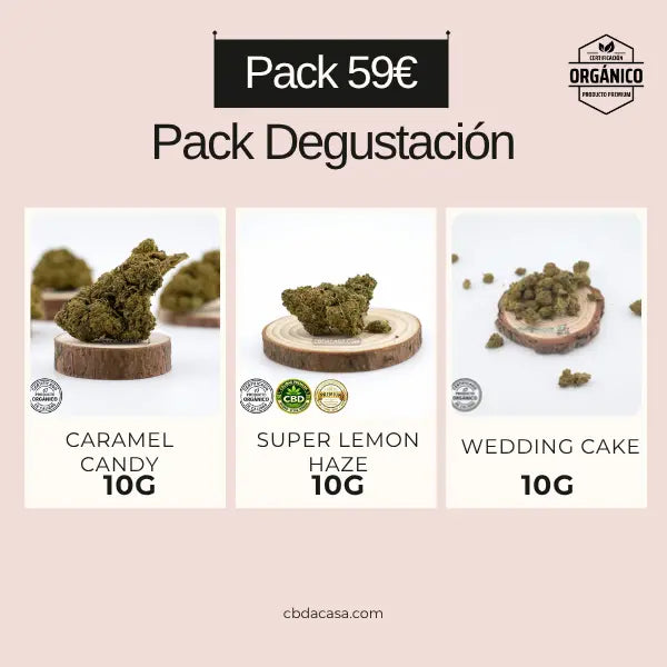 Pack Flores CBD Degustación