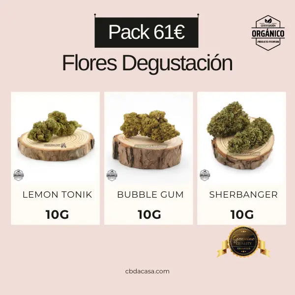 Pack Flores CBD en oferta online