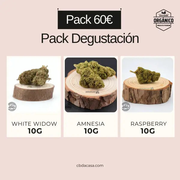 Pack Flores CBD Degustación
