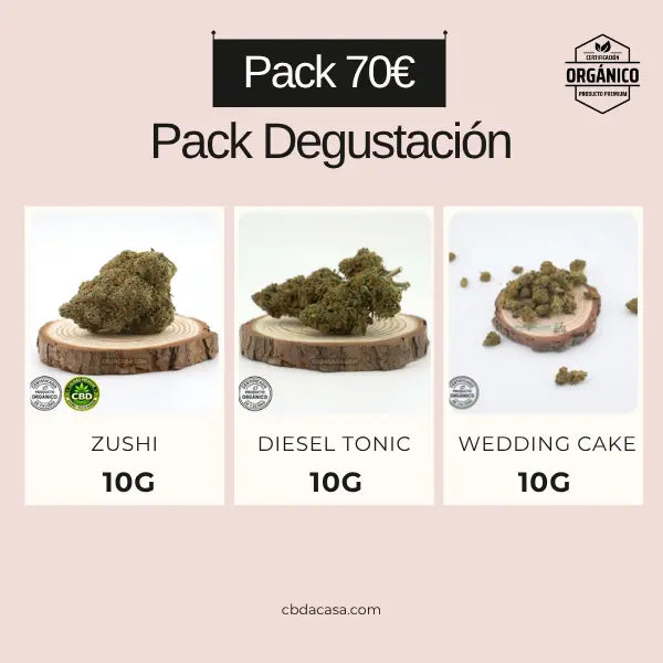 Pack Flores CBD Degustación