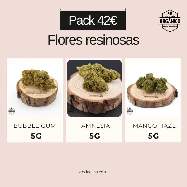 Flores CBD Resinosas a precio barato