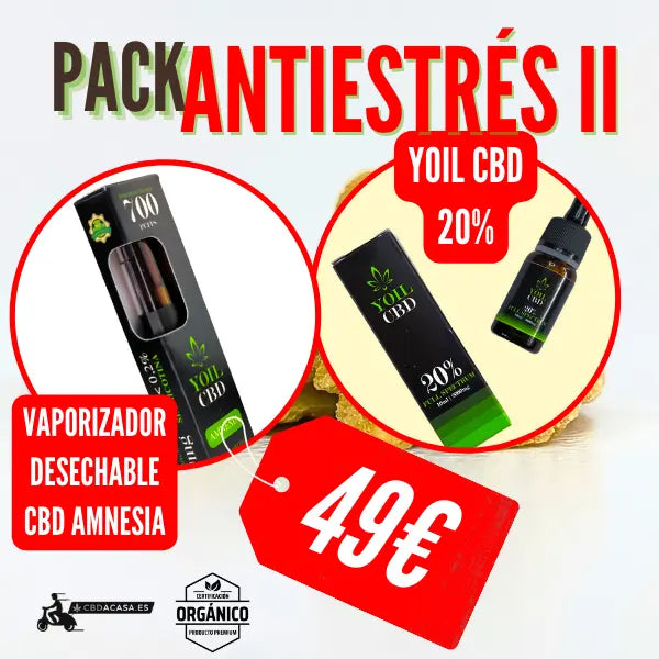 Pack Vaporizador Amnesia + Aceite 20%