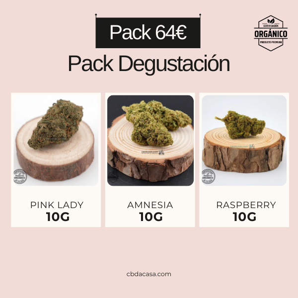 Pack Flores CBD Degustación