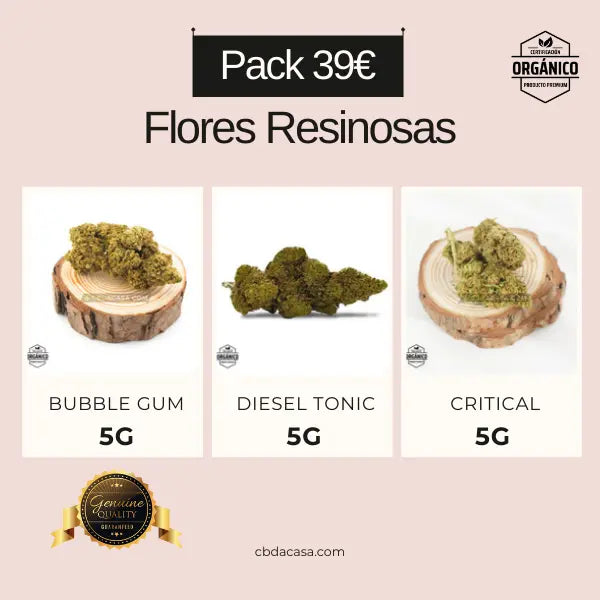 Flores CBD Resinosas a precio muy barato