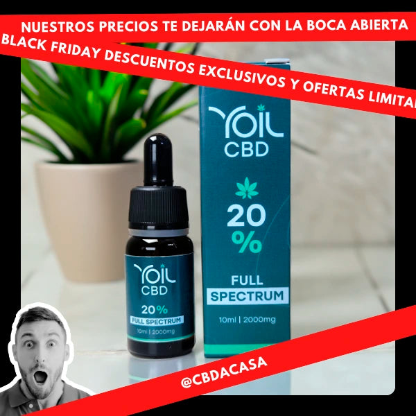 black friday CBD a casa aceite