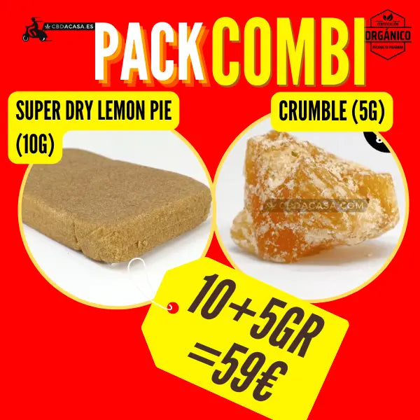 Pack CBD combinado - Crumble y resina CBD