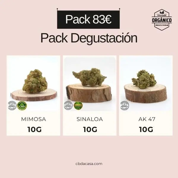 Pack Flores CBD Degustación
