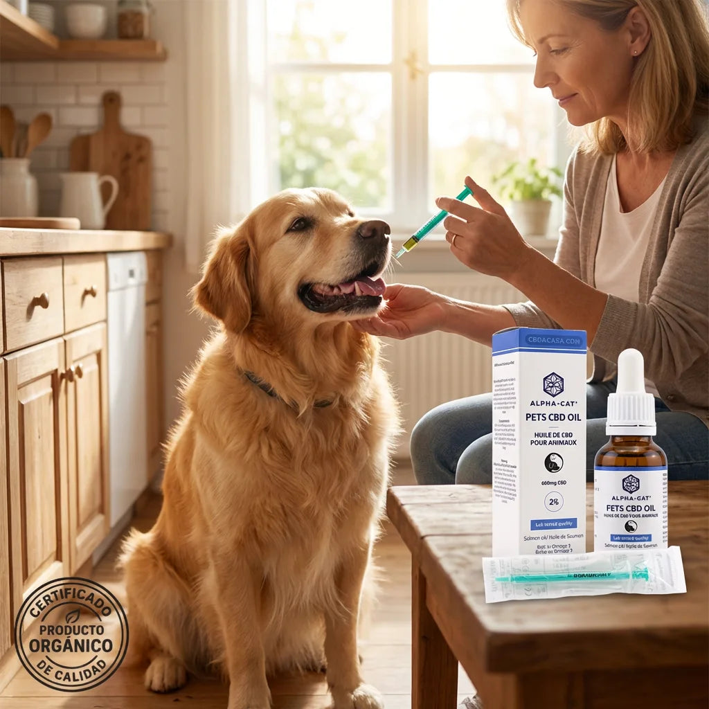 Aceite CBD para mascotas