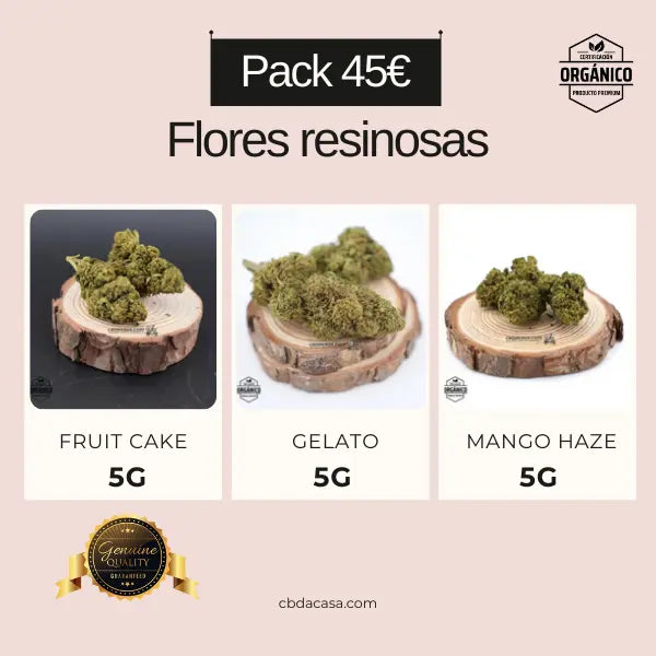 Flores CBD Resinosas a precio muy barato