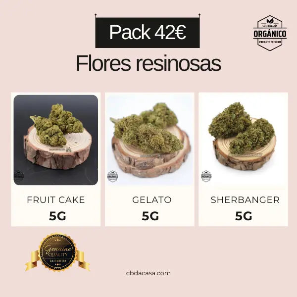 Flores CBD Resinosas a precio muy barato