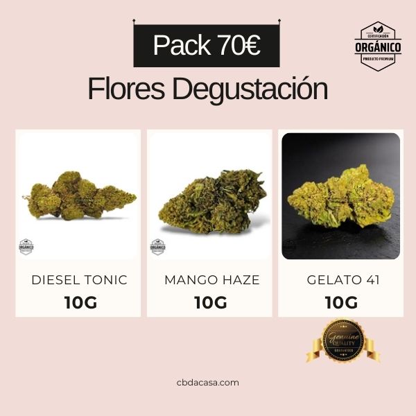 Pack Flores CBD en oferta online