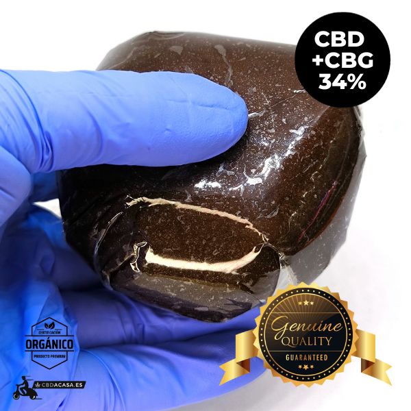 Hachís CBD Crema - 34% de CBD + CBG 🆕