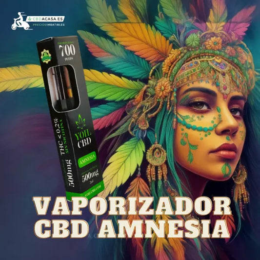 Vaporizador con CBD Amnesia - 700 puff 🆕